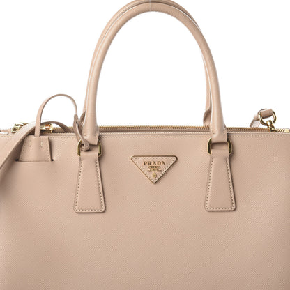 Prada Saffiano Medium Galleria Double Zip Tote Cammeo 6 of 8