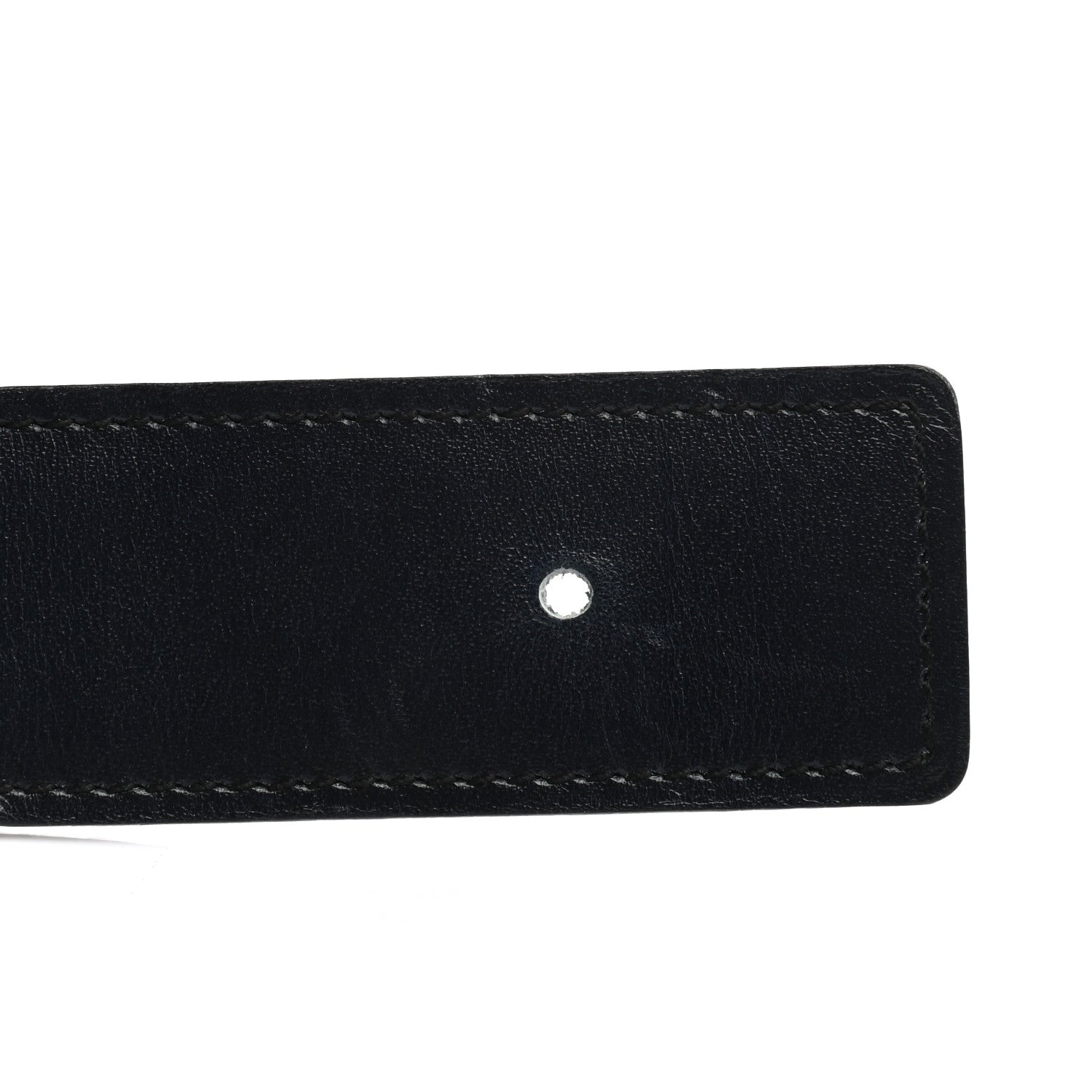 Hermes Swift Box 32mm Belt Strap 80 Turquoise Bleu Indigo 6 of 7