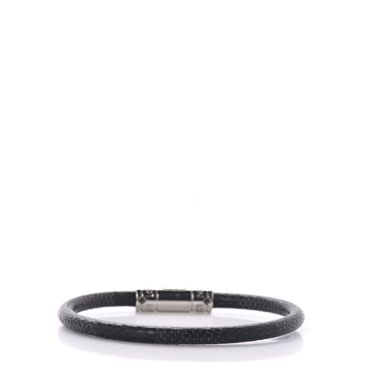 Louis Vuitton Damier Graphite Keep It Bracelet 19 3 of 7