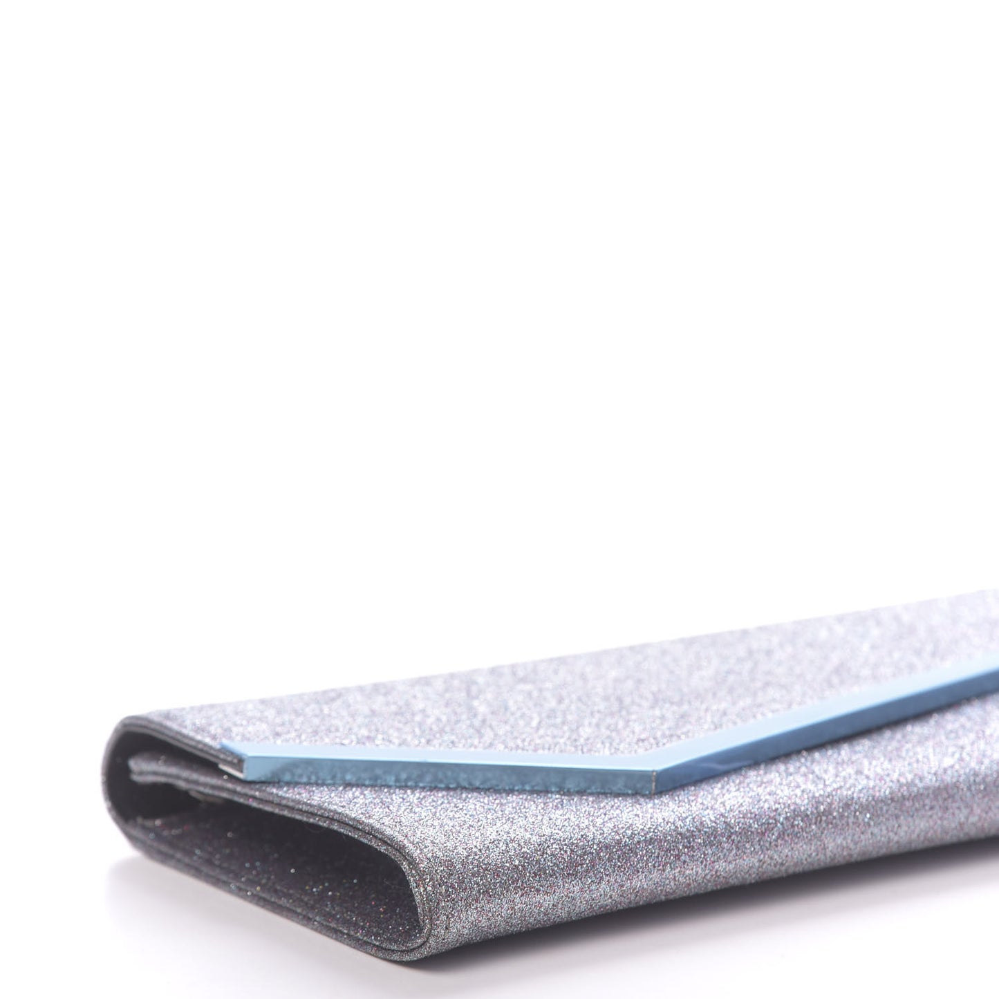 Glitter Fabric Erica Chain Clutch Multicolor