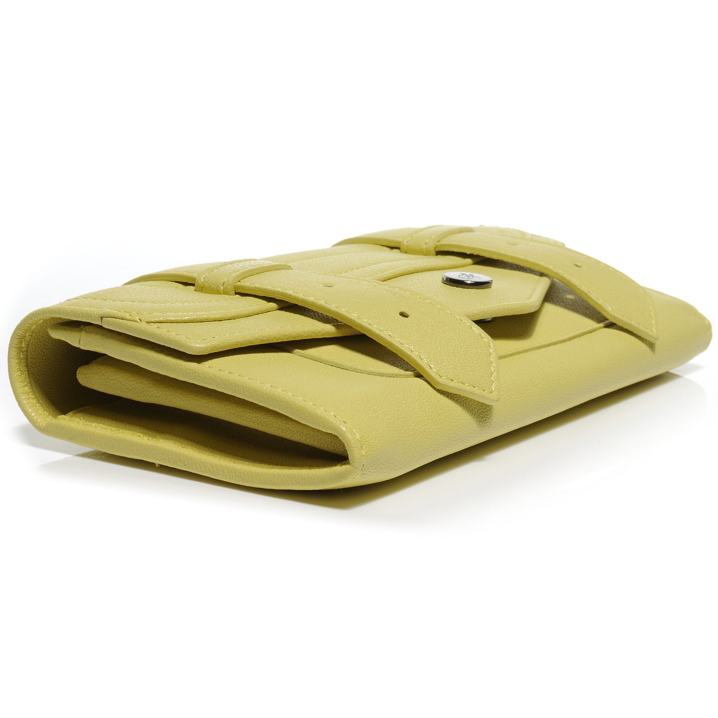 Leather PS1 Continental Wallet Lemon