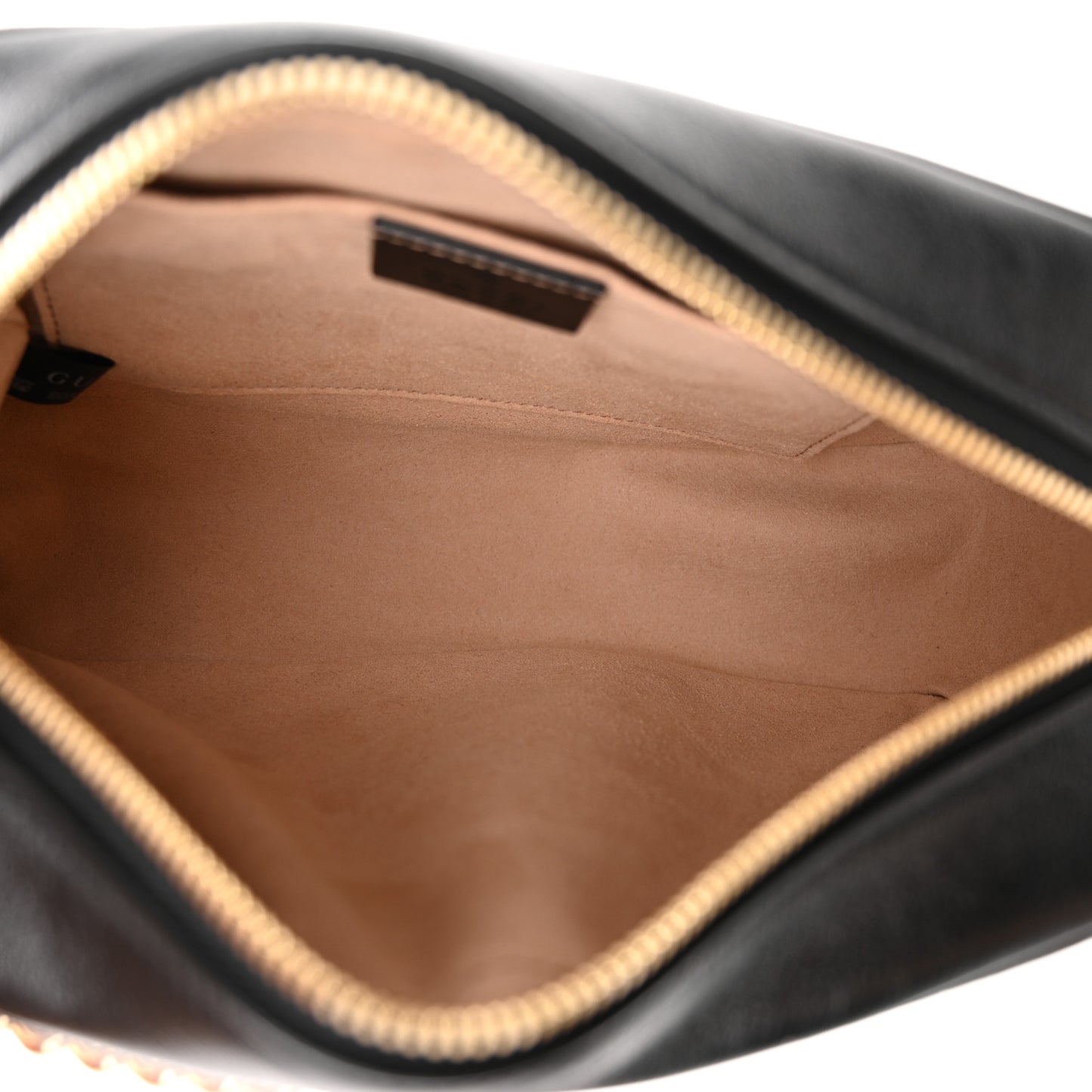 Monogram Matelasse Diagonal Small GG Marmont Chain Shoulder Bag Beige Black