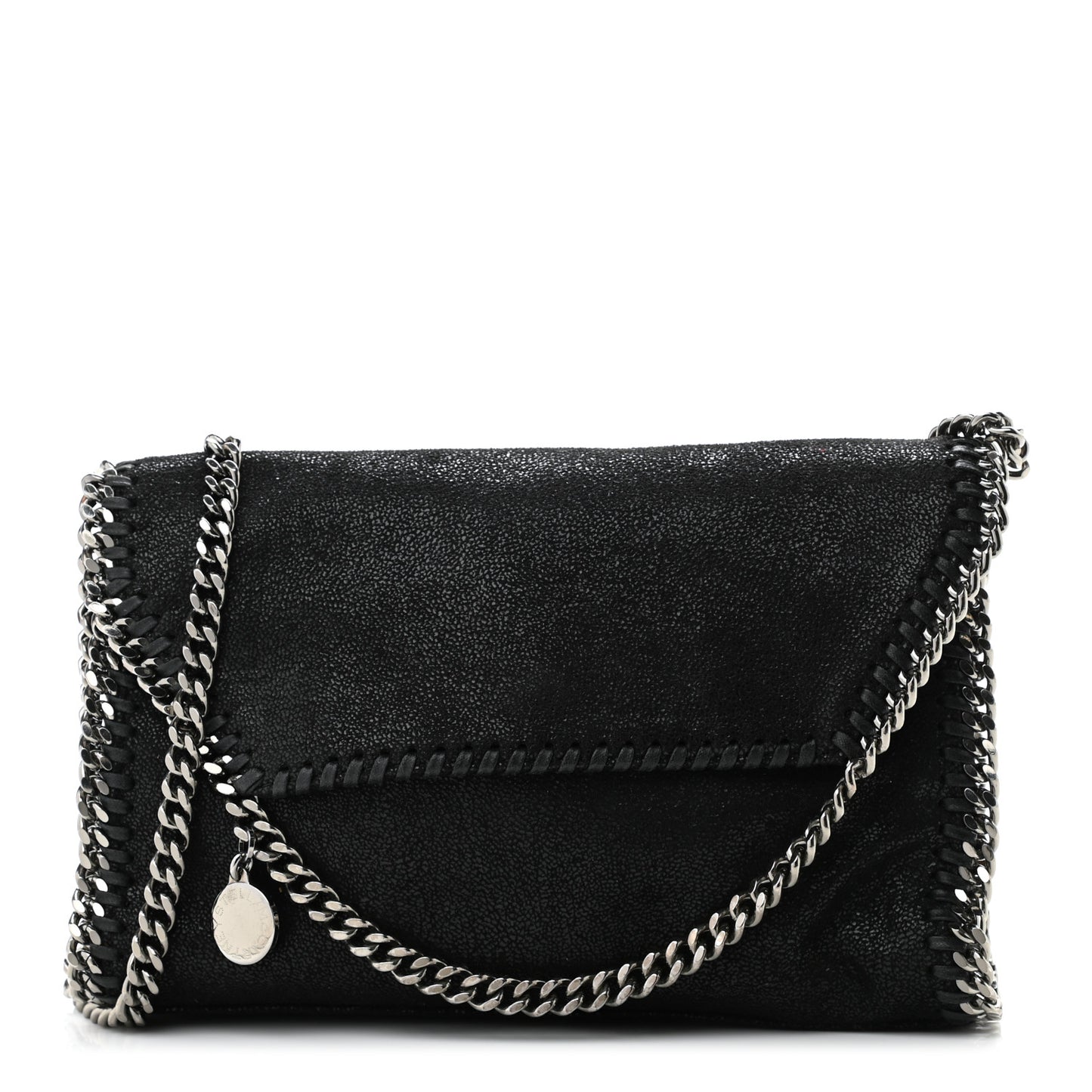 Shaggy Deer Falabella Mini Crossbody Bag Black