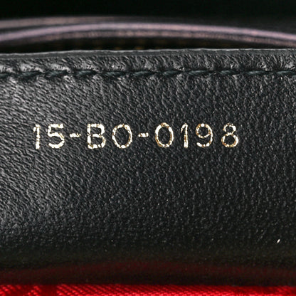 Christian Dior Lambskin Cannage Medium Lady Dior Black 7 of 11