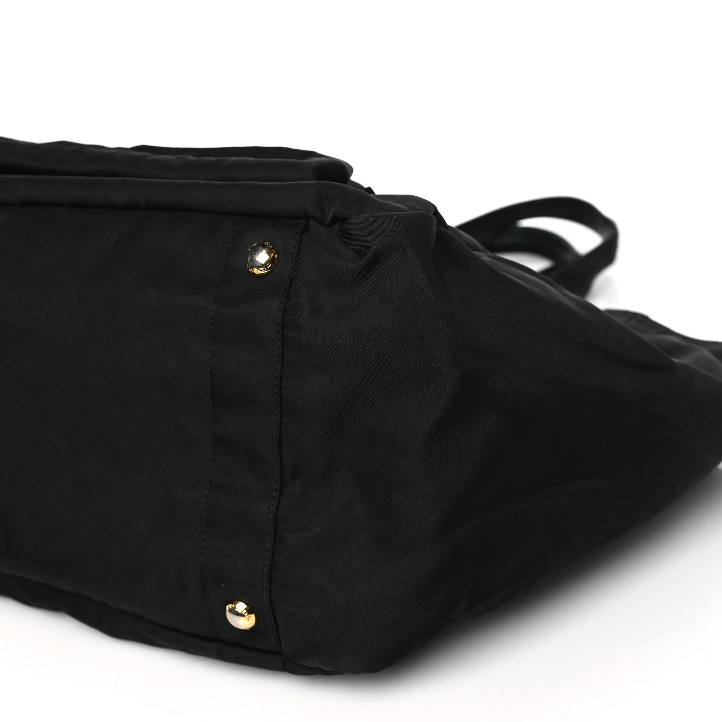 Tessuto Nylon Vela Diaper Bag Black