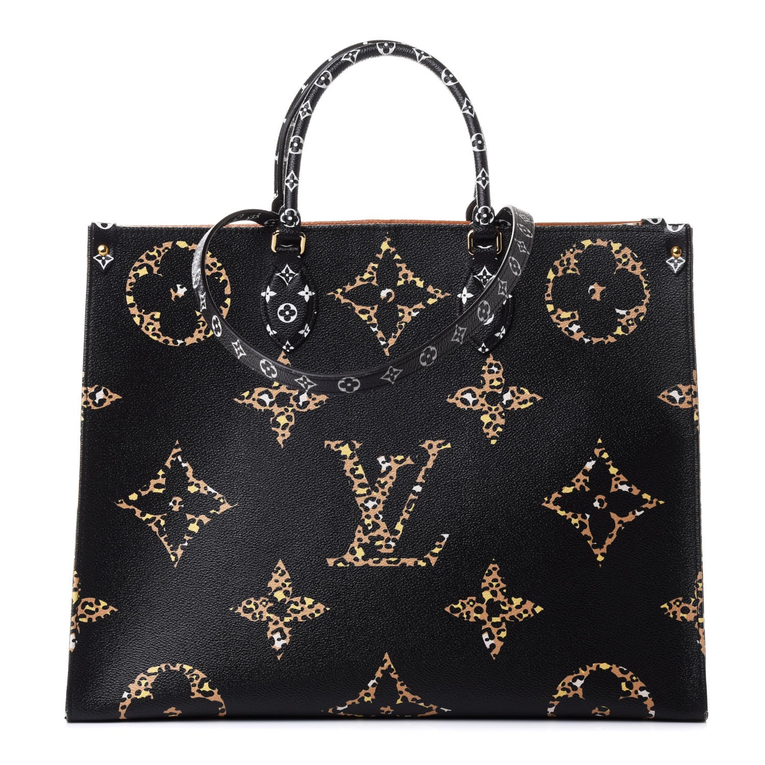 Louis Vuitton Monogram Giant Jungle Onthego GM Black 1 of 4