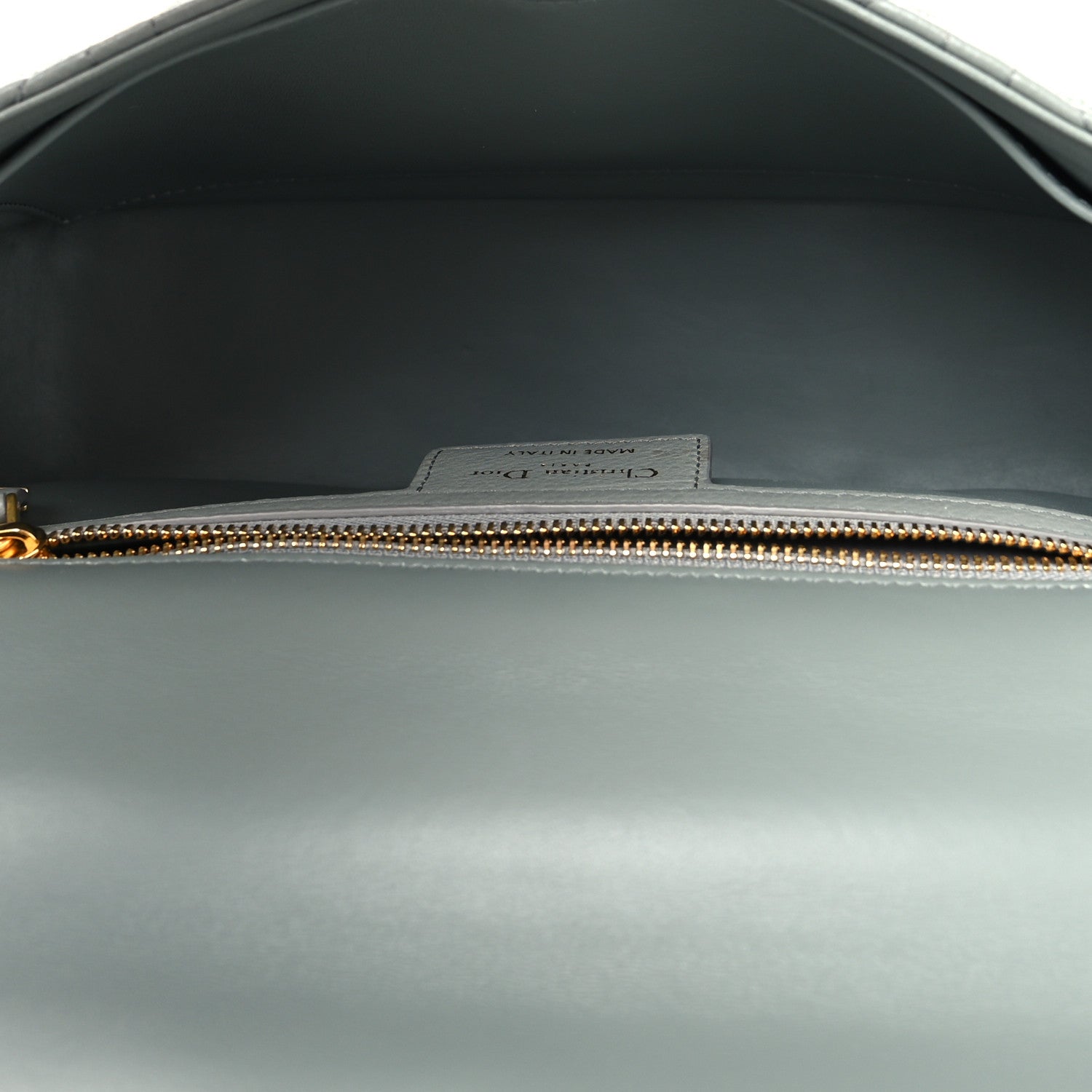 Christian Dior Calfskin Cannage Medium Caro Bag Grey 5 of 11