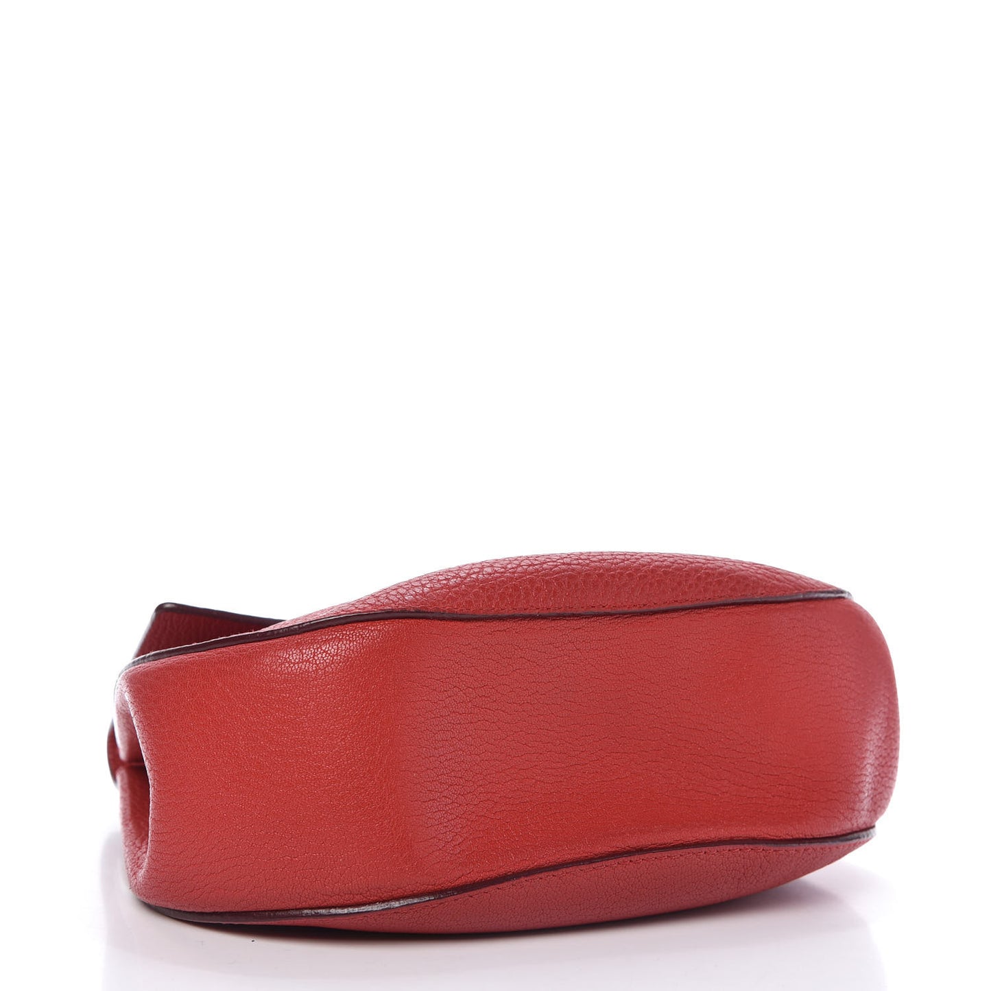 Grained Lambskin Drew Shoulder Bag Plaid Red