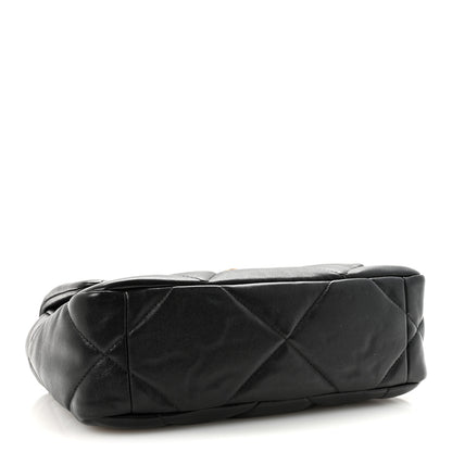 Chanel Lambskin Quilted Medium Chanel 19 Flap Black 4 of 10