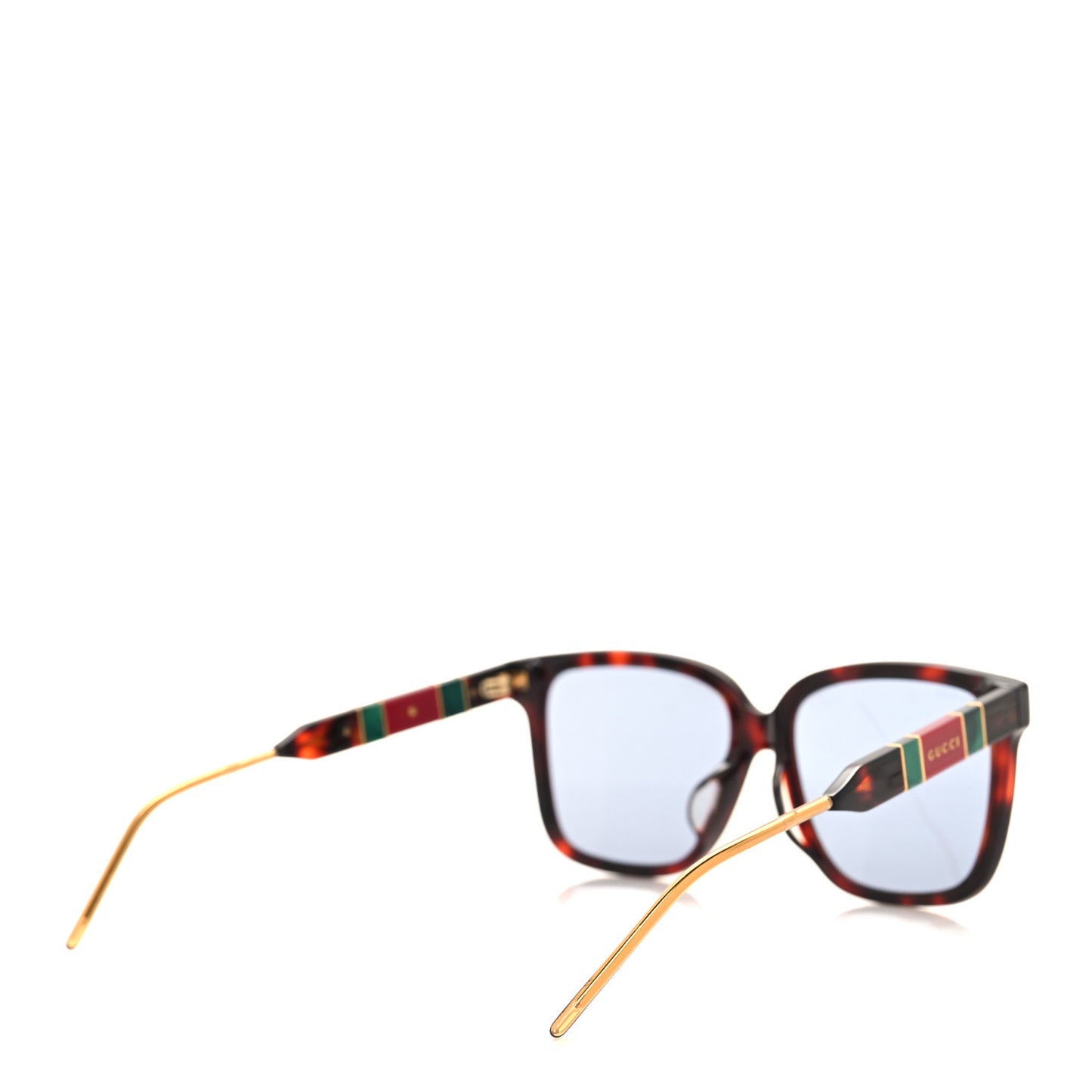 Acetate Square Sunglasses GG0599SA Black Tortoiseshell Pearlescent