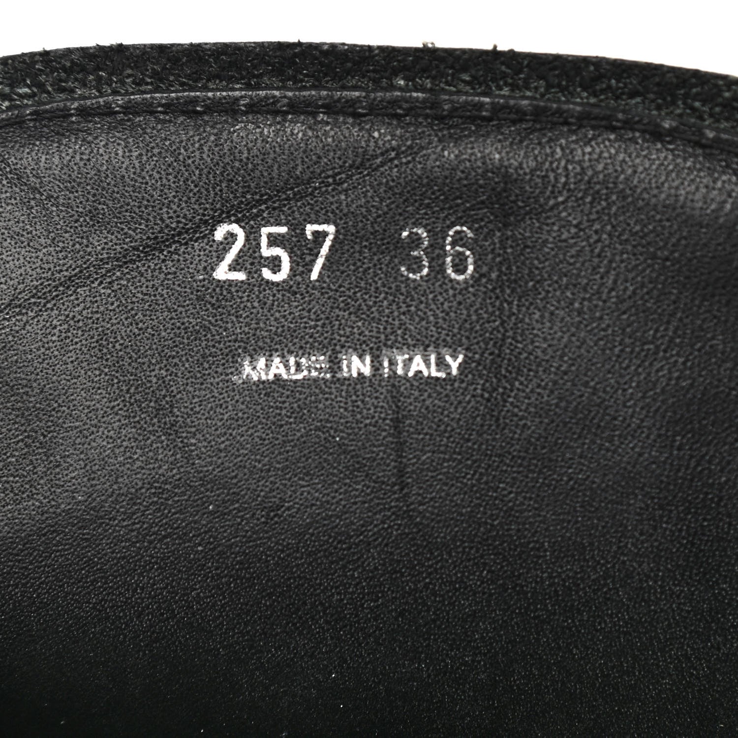 Prada Spazzolato Rois Re-Nylon Metal Triangle Logo Monolith Pouch Pocket 55mm Tall Combat Boots 36 Black 7 of 7
