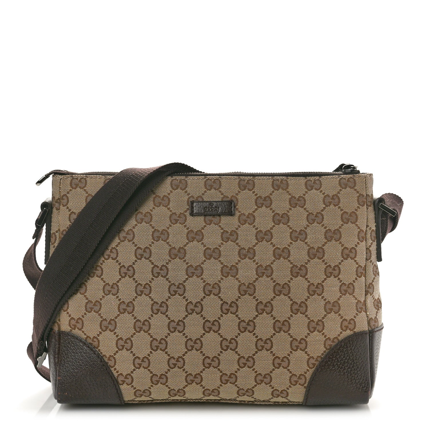 Gucci Monogram Joy Messenger Bag Dark Brown 1 of 12