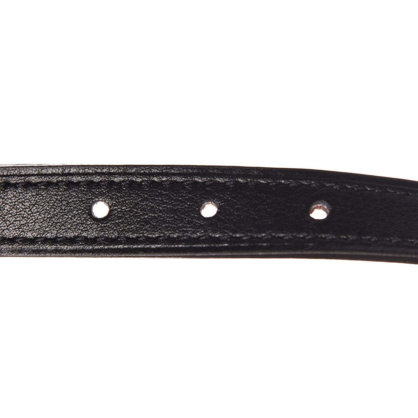 Swift Epsom 13mm Mini Laquee Reversible Belt 90 Black Gold