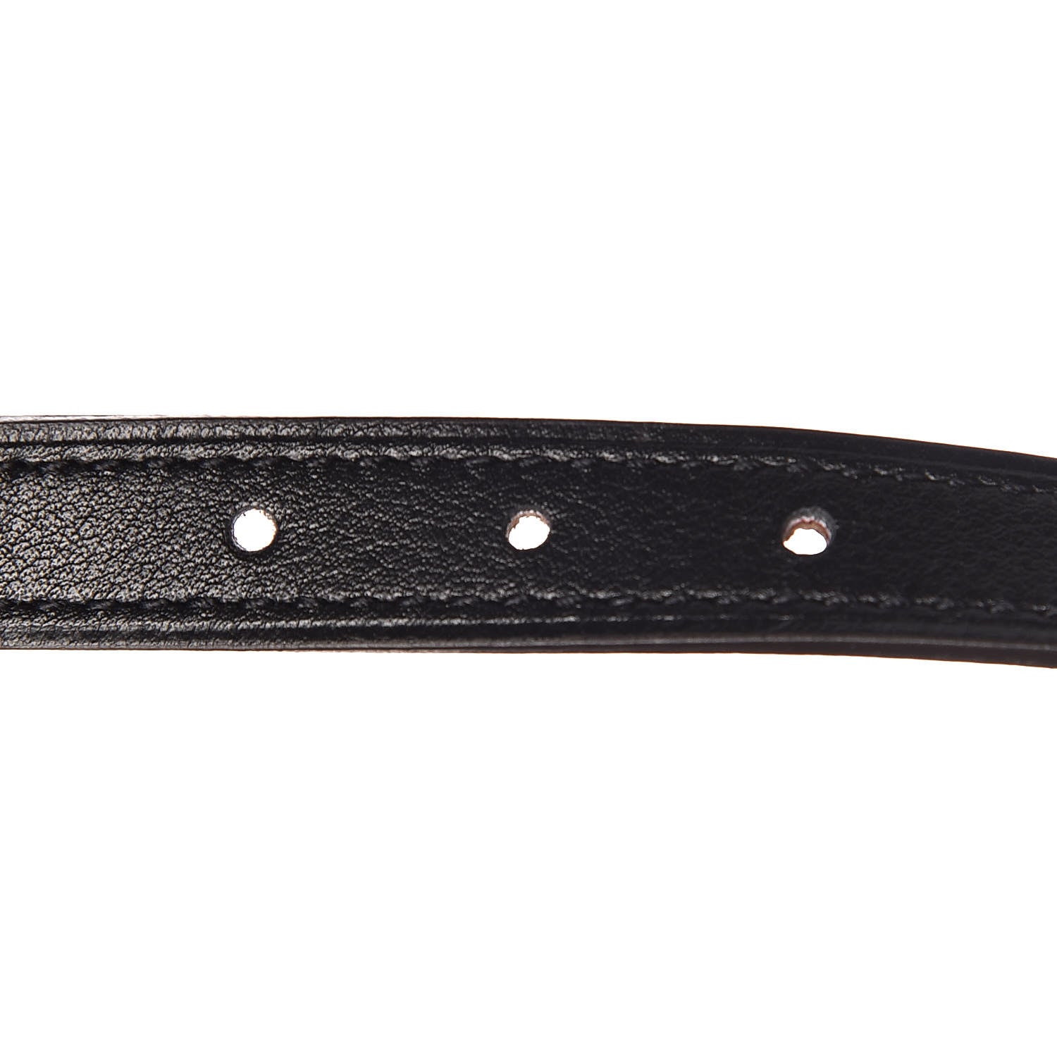 Hermes Swift Epsom 13mm Mini Laquee Reversible Belt 90 Black Gold 6 of 7