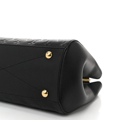 Louis Vuitton Empreinte Montaigne MM Black 9 of 10