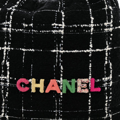Chanel Wool Tweed Quilted Chanel 22 Black Multicolor 9 of 11