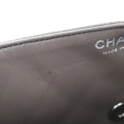 Chanel Caviar East West Flap Bag Taupe 10 of 12