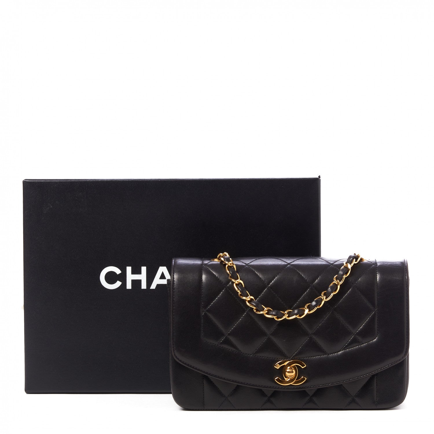 Chanel Lambskin Quilted Small Single Flap Black 11 of 11