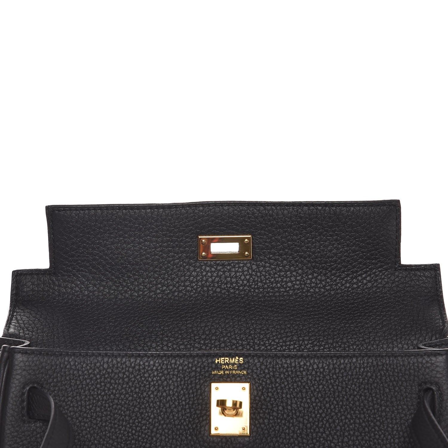Hermes Togo Kelly Retourne 25 Black 17 of 36
