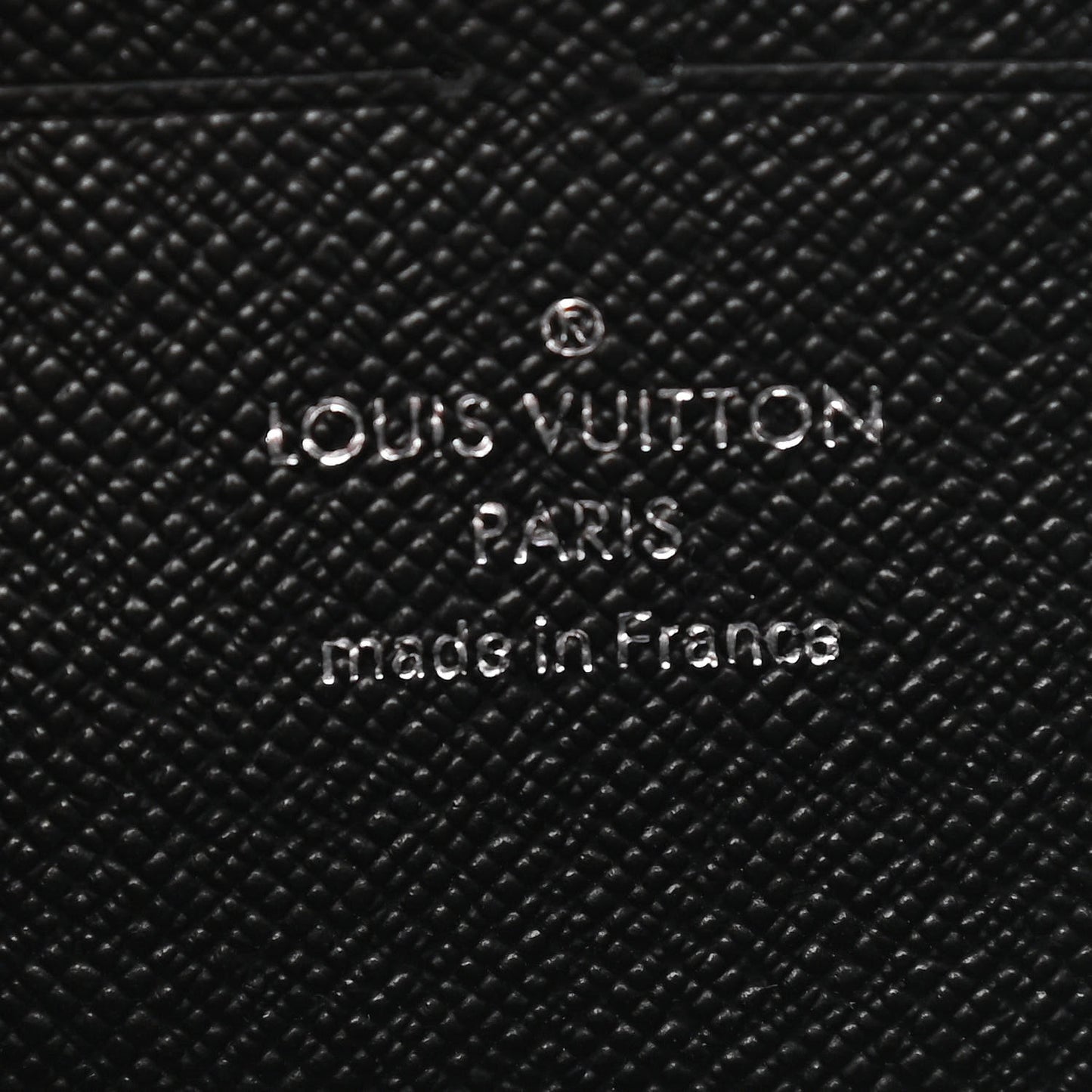 Epi LV Stories Twist Chain Wallet Black