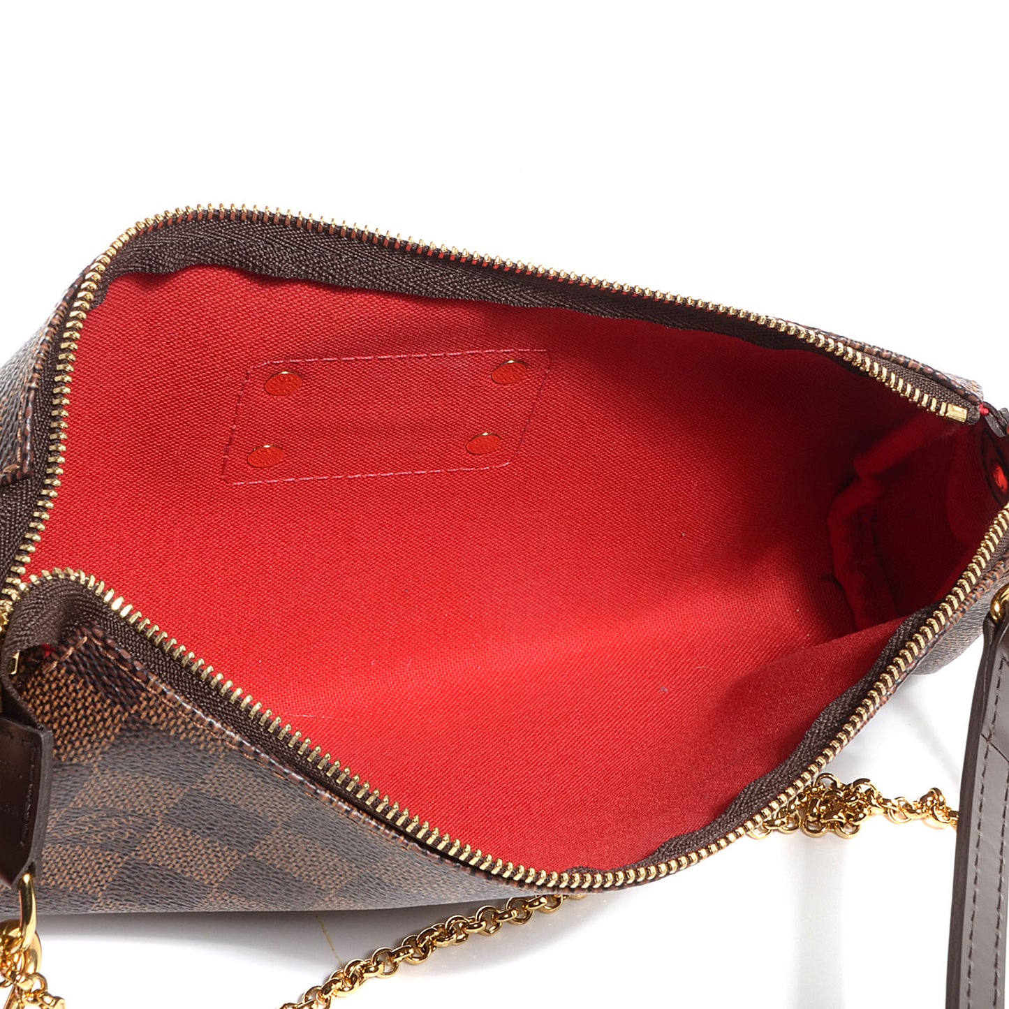 Damier Ebene Eva Clutch