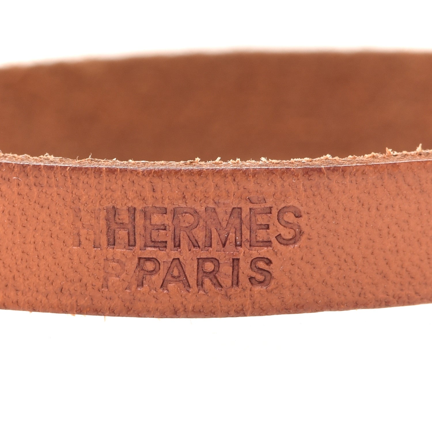 Hermes Barenia Buckle Bracelet Fauve 4 of 8