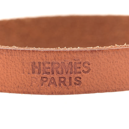 Hermes Barenia Buckle Bracelet Fauve 4 of 8
