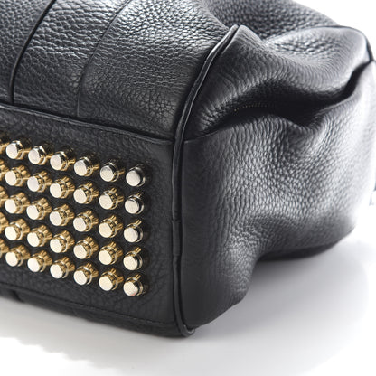 Alexander Wang Pebbled Lambskin Rocco Black Pale Gold Hardware 7 of 7