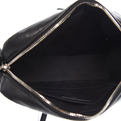 Saint Laurent Lambskin Monogram Small Lou Camera Bag Black 5 of 9
