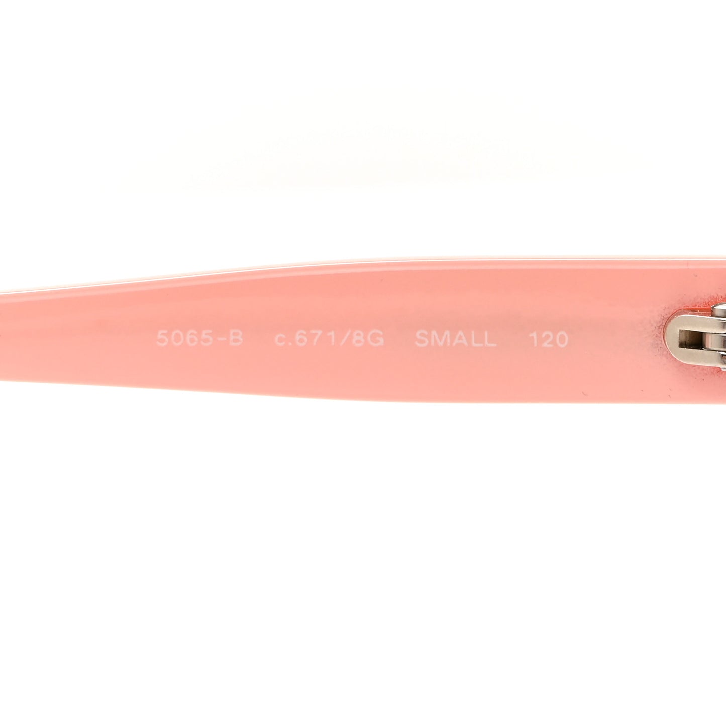 Acetate Crystal CC Logo Sunglasses 5065-B Pink