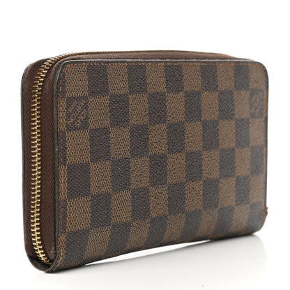 Louis Vuitton Damier Ebene Zippy Wallet 3 of 8