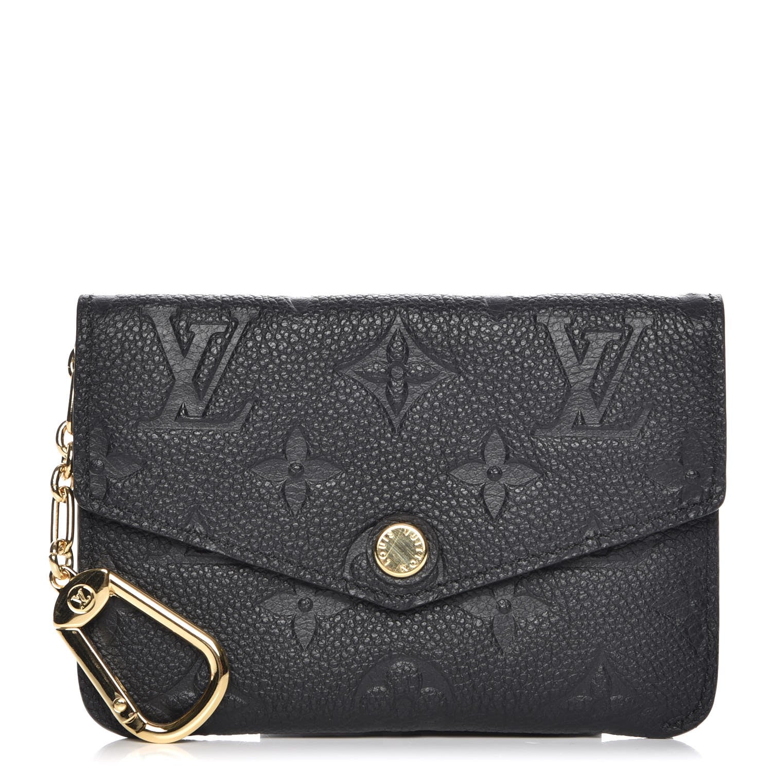 Louis Vuitton Empreinte Key Pouch Black 1 of 8