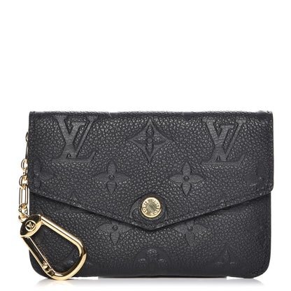 Louis Vuitton Empreinte Key Pouch Black 1 of 8