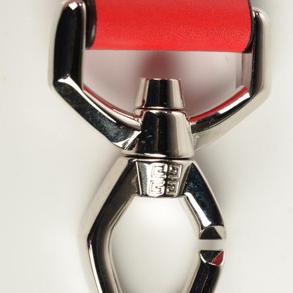 Givenchy Waxed Calfskin Small Nightingale Bright Red 5 of 10