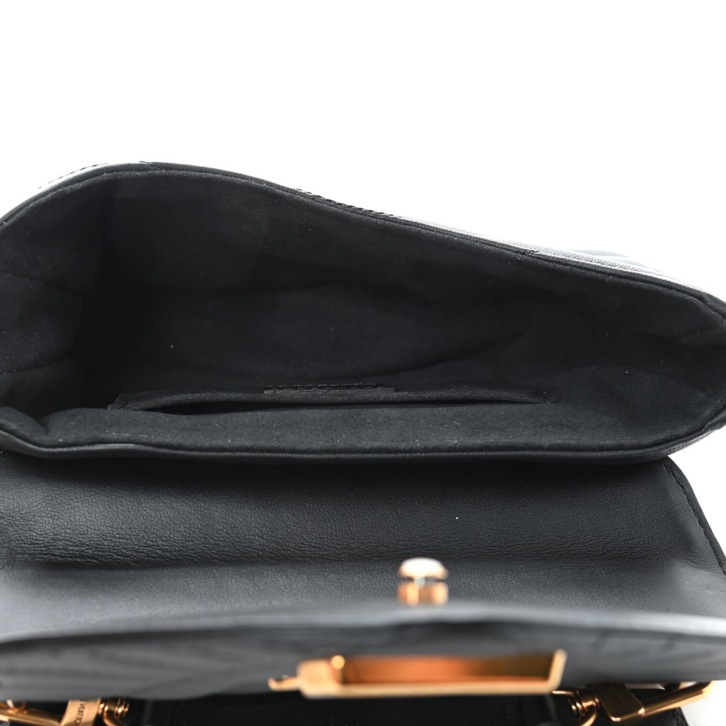 Calfskin New Wave Chain PM Black