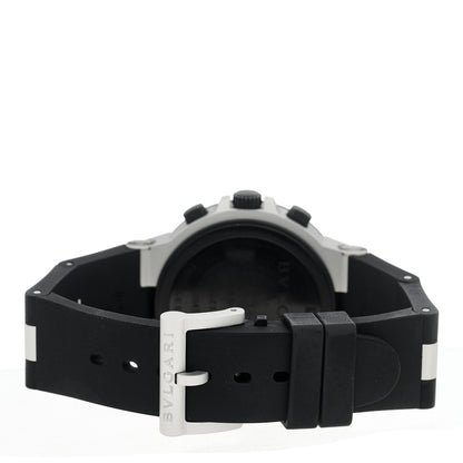 Bulgari Aluminum Rubber 40mm Chronograph Automatic Watch White 3 of 6