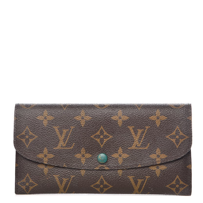 Louis Vuitton Monogram Emilie Wallet Vert 1 of 12