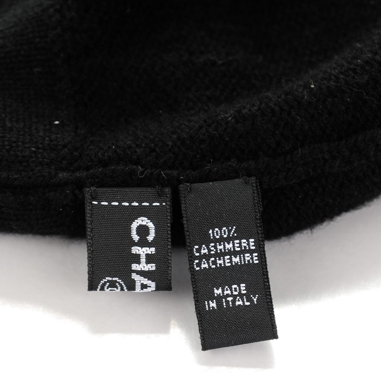 Cashmere Chain CC Beanie Black