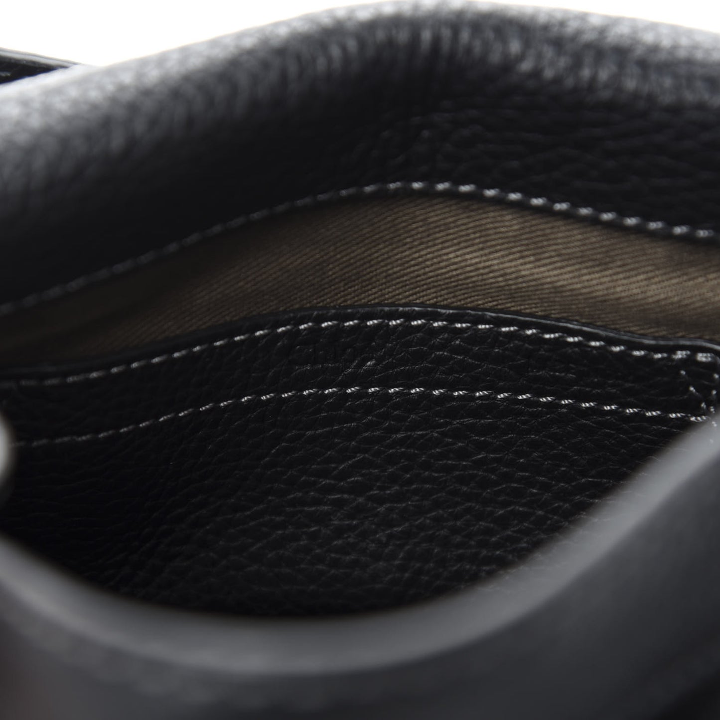 Calfskin Mini Marcie Round Crossbody Bag Black