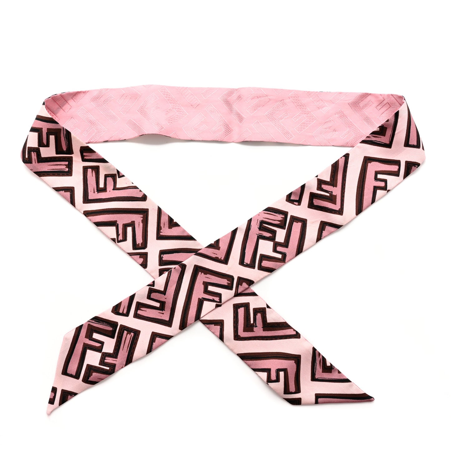 Silk Wrappy Bandeau Pink