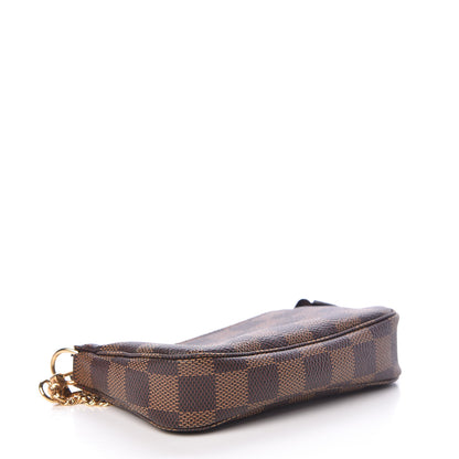 Louis Vuitton Damier Ebene Mini Pochette Accessories 4 of 8