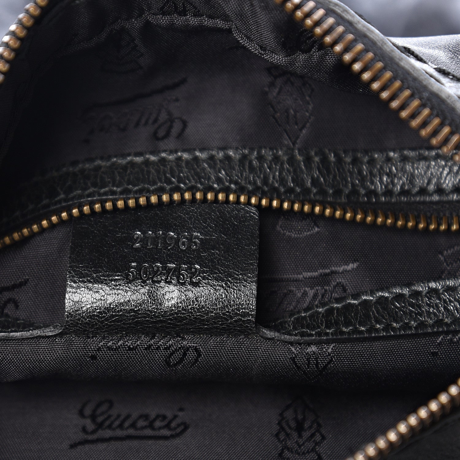 Gucci Calfskin Babouska Hobo Black 6 of 12
