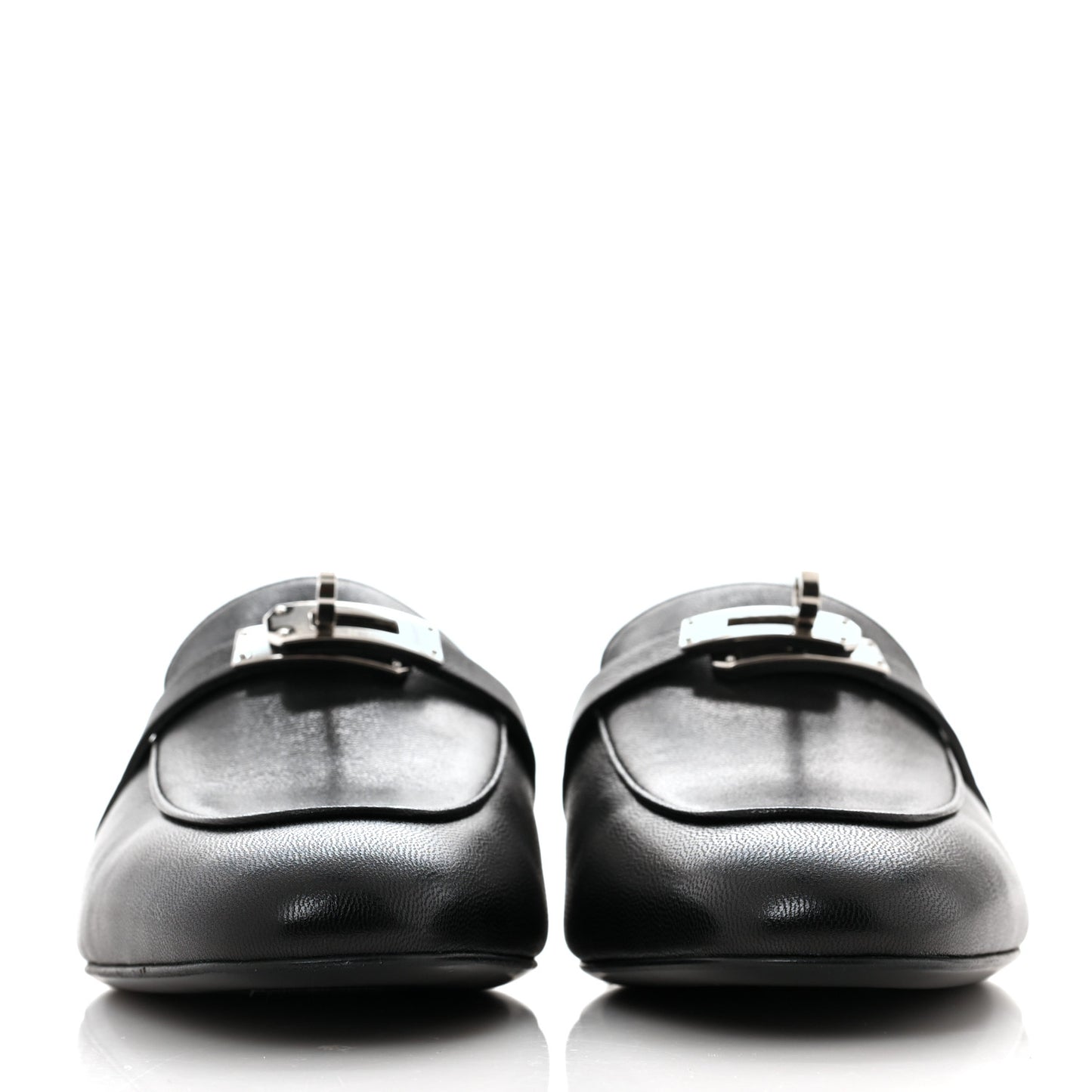 Goatskin Oz Mules 39.5 Black