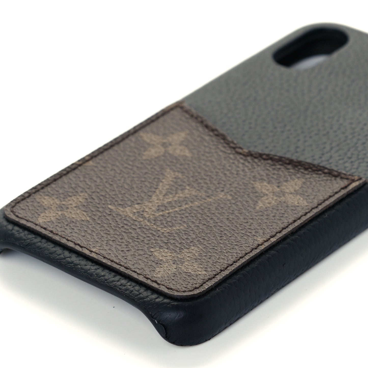 Monogram iPhone X/XS Bumper Black