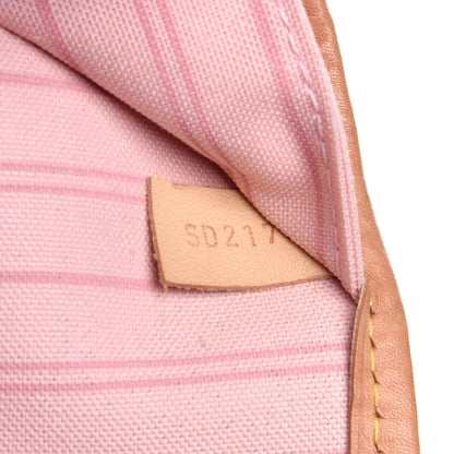 Louis Vuitton Damier Azur Neo Neverfull MM Rose Ballerine 7 of 12