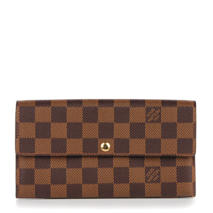 Louis Vuitton Damier Ebene Sarah Wallet 1 of 8