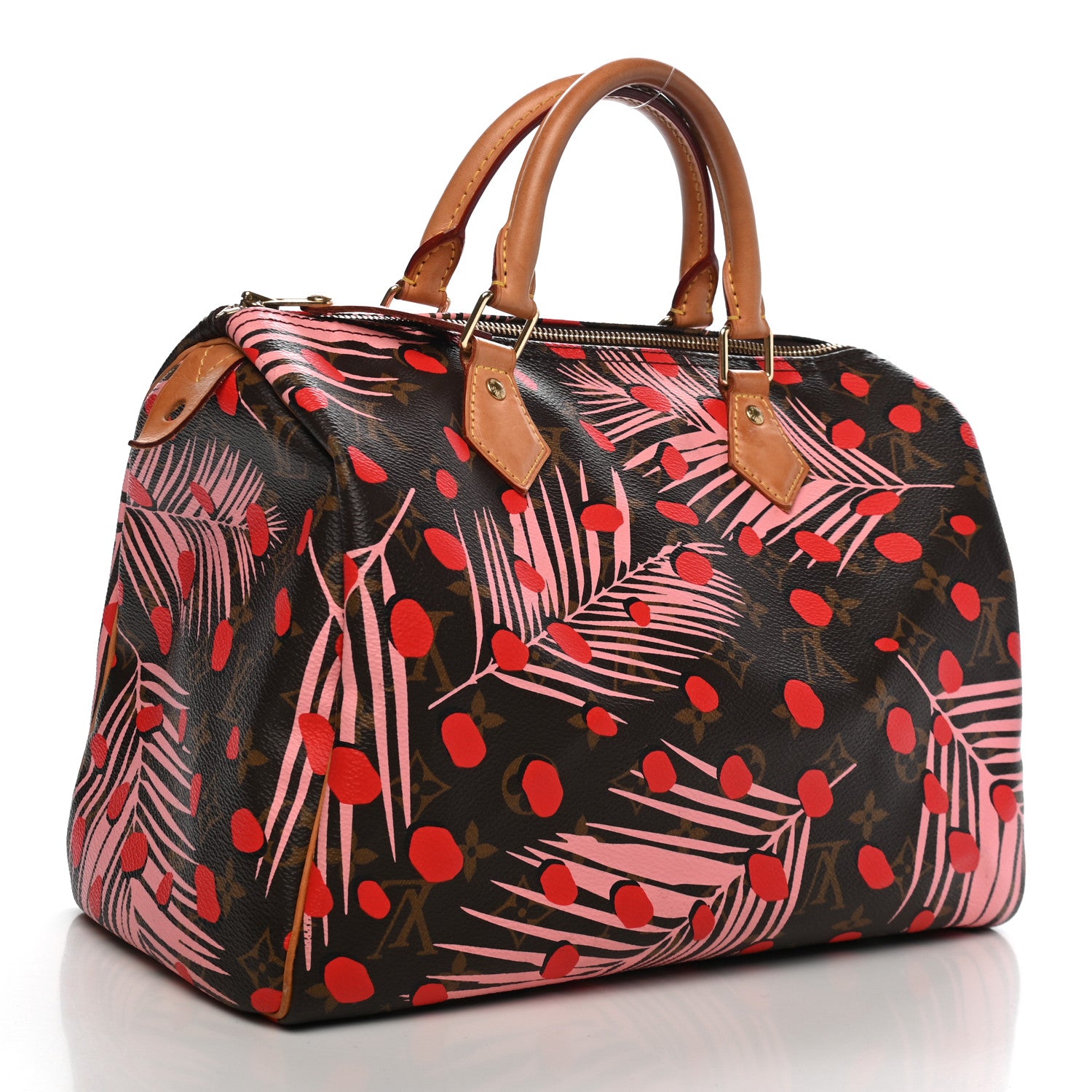 Louis Vuitton Monogram Jungle Dots Speedy 30 Sugar Pink Poppy 3 of 10