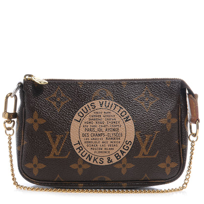 Louis Vuitton Monogram Complice Trunks and Bags Mini Pochette Accessories Beige 1 of 7