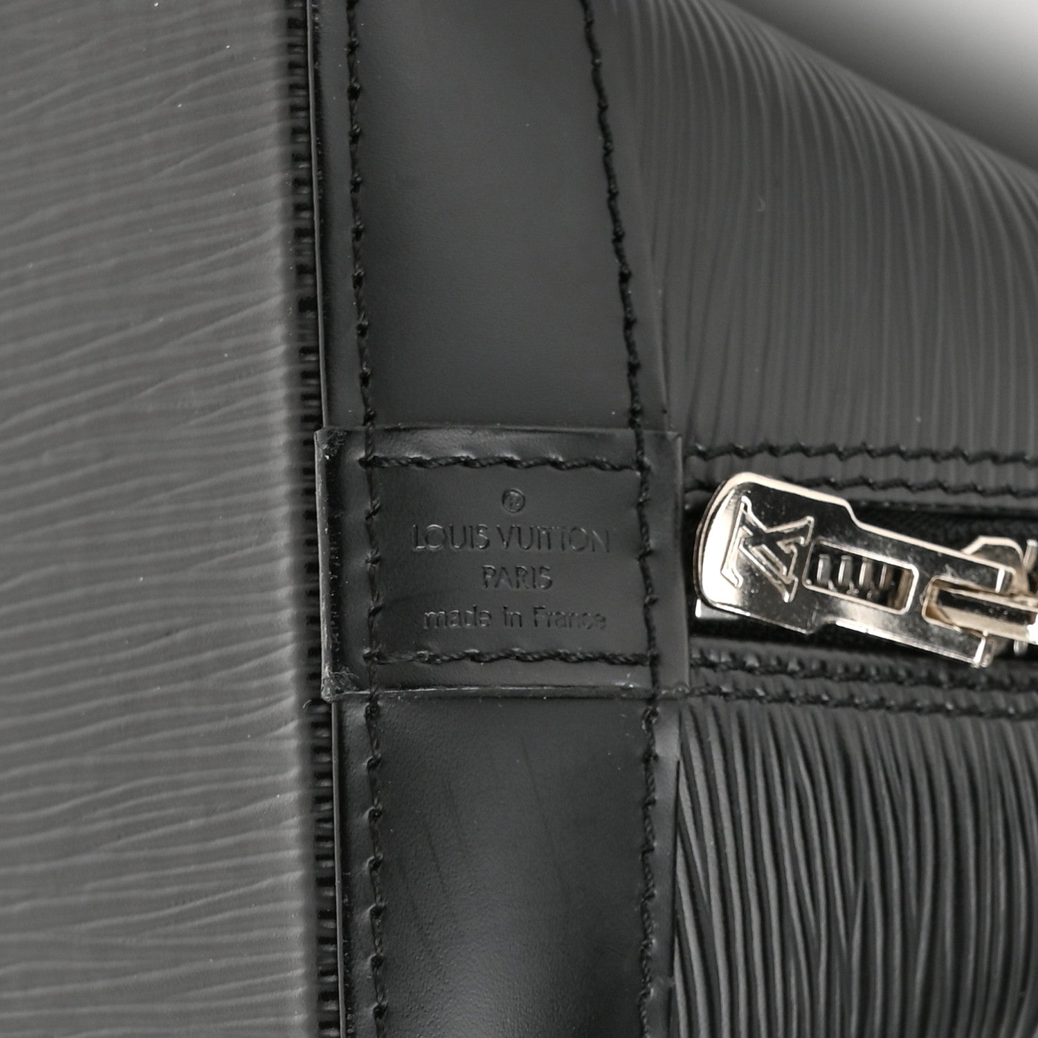 Louis Vuitton Epi Alma PM Black 5 of 8