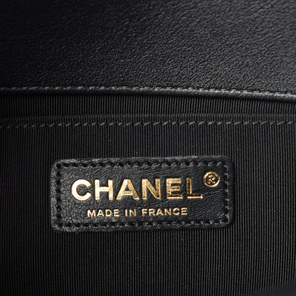 Chanel Calfskin Quilted Medium Boy Flap Black 6 of 12